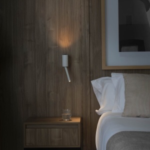Aplica LED ambientala cu reader directionabil DANTE alba 5W/3W 2700K - Img 2
