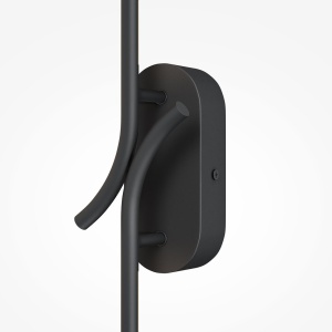 Aplica LED ambientala design minimalist Renaissance negru 226428 universul-luminii.ro
