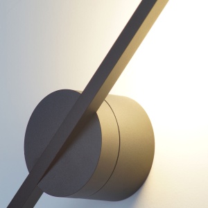 Aplica LED ambientala design modern minimalist SPIDER negru W0267 MX - Img 2