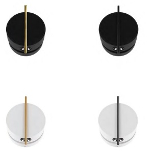 Aplica LED ambientala reglabila design modern minimalist Nuance alb/auriu - Img 9