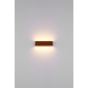Aplica LED cu iluminat ambiental sus/jos SIEGFRIED Aplica LED cu iluminat ambiental sus/jos SIEGFRIED aspect lemn 12W 202988 universul-luminii.ro