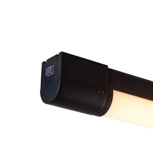 Aplica LED cu priza, protectie IP44, pentru baie Malaika 49 negru 133388 universul-luminii.ro