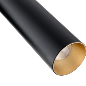 Aplica LED cu spot design modern Rio negru 124508 universul-luminii.ro