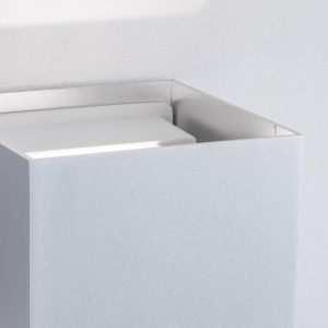 Aplica LED de exterior design modern ambiental IP54 Cube aluminiu 200248 universul-luminii.ro