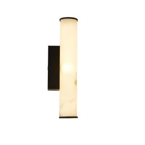 Aplica LED de perete baie metal negru Wales 630748 universul-luminii.ro