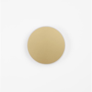 Aplica LED de perete design ambiental CYRCLE 20cm aurie 107158 universul-luminii.ro