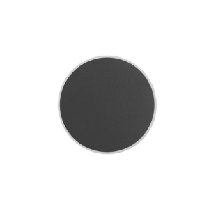 Aplica LED de perete design ambiental CYRCLE 20cm negru