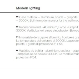 Aplica LED de perete iluminat exterior IP65 Stock 226898 universul-luminii.ro