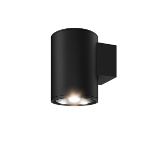 Aplica LED de perete pentru exterior IP65 Shim negru 5W 126548 universul-luminii.ro