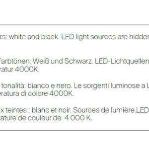 Aplica LED de perete pentru oglinda, tablou design modern Fichte negru 180798 universul-luminii.ro
