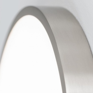 Aplica LED de perete sau tavan, Bully 14cm satin chrome 197078 universul-luminii.ro