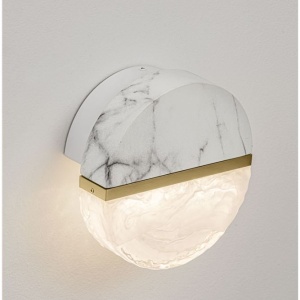 Aplica LED decorativa pentru baie IP44 LED 3000K DORIN alba - Img 5