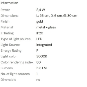 Aplica LED design decorativ Sing - Img 2