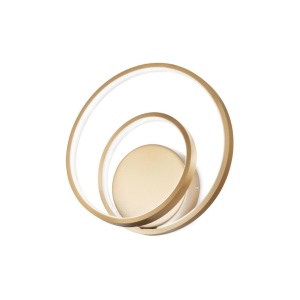 Aplica LED design modern circular OZ AP ON-OFF OTTONE - Img 1