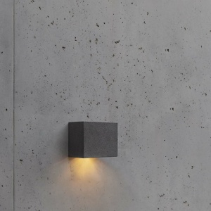 Aplica LED exterior iluminat ambiental IP55 GROT 2700K gri - Img 4