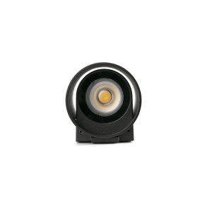 Aplica LED exterior IP65 KOV 1L Black round 6W 2700K - Img 2