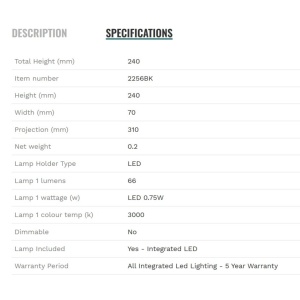 Aplica LED flexibila stil minimalist Flexy negru/crom - Img 4