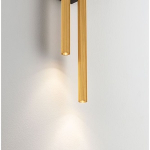 Aplica LED iluminat ambiental BRILLIA alama aurie - Img 6