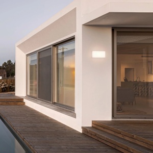 Aplica LED iluminat exterior IP65 BALT alb