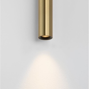 Aplica LED iluminat sus si jos RIVETA auriu mat 626968 universul-luminii.ro