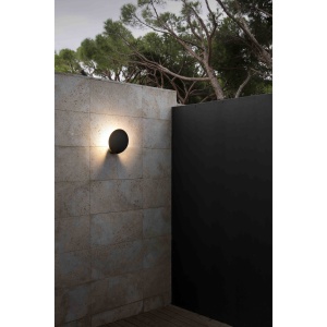 Aplica LED moderna de exterior ambientala IP65 LOTUS gri 82118 universul-luminii.ro