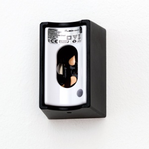 Aplica LED moderna tip tub VISAGIST negru 235398 universul-luminii.ro