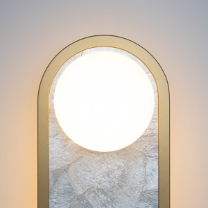 Aplica LED mozaic din sidef natural Capiz Perlamour - Img 3