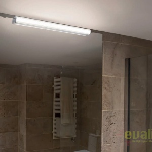 Aplica LED oglinda Baie IP44 stil modern minimalist NILO-1 crom 63318 59168 universul-luminii.ro