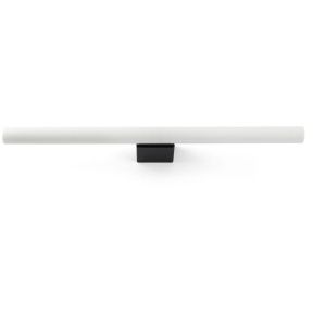 Aplica LED oglinda, tablou IP44 CALMA negru/opal 50cm
