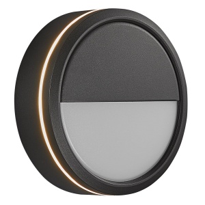 Aplica LED perete/ tavan exterior cu protectie IP54 Ava Smart Black 132998 universul-luminii.ro