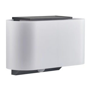 Aplica LED solara de exterior cu senzor de miscare IP44 Piola 149408 universul-luminii.ro