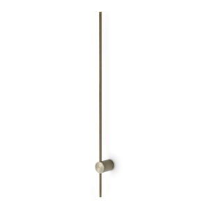 Aplica Led stil minimalist ESSENCE AP ROUND D115 LUCE IND. OTTONE 3000K