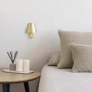Aplica LED stil modern minimalist LE PETIT LED Satin gold 62163 189708 universul-luminii.ro