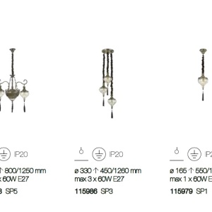 Aplica LUX clasica din alama finisaj antichizat, HAREM AP1 115962 45098 universul-luminii.ro