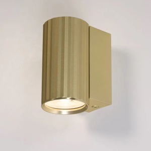 Aplica minimalista din aluminiu canelat Anna Wall 1 auriu