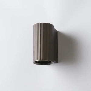 Aplica minimalista din aluminiu canelat Anna Wall 1 bronz - Img 2