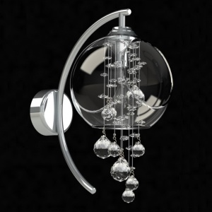 Aplica moderna Vision design LUX Cristal Bohemia Exclusive ALIA 01 A – WL