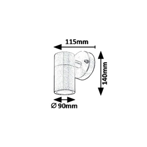 Aplica pentru iluminat exterior cu protectie IP44, Zagreb 7938 RX 87248 universul-luminii.ro