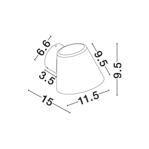 Aplica perete exterior LED IP65 BELL - Img 7