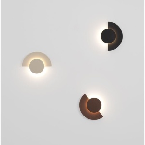 Aplica perete exterior lumina indirecta IP54 LED 2700K Gloo negru - Img 8