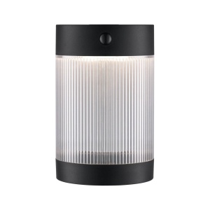 Aplica solara cu senzor de miscare, protectie IP44, Coupar negru 167358 universul-luminii.ro