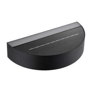 Aplica solara cu senzor de miscare, protectie IP44, Monay Round negru 167568 universul-luminii.ro