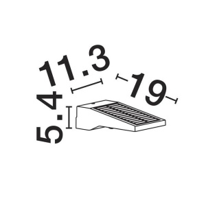 Aplica solara LED cu senzor de miscare Tek IP54 - Img 4
