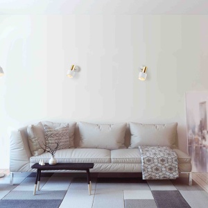 Aplica Spot modern design minimalist DORIA alb/alama 103008 universul-luminii.ro