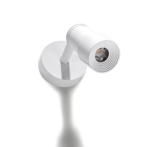 Aplica tip spot LED directionabil de perete/tavan LUMI alb - Img 1