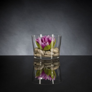 Aranjament floral mic decor festiv design LUX, ROMANTIC LOTUS FLOWER, violet 1141956.40