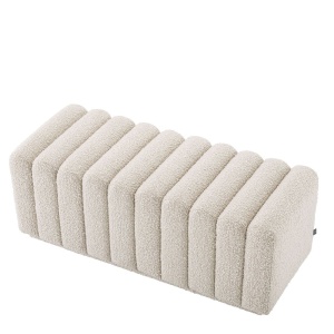 Bancheta design LUX Bente, boucle crem 115494 HZ - Img 4
