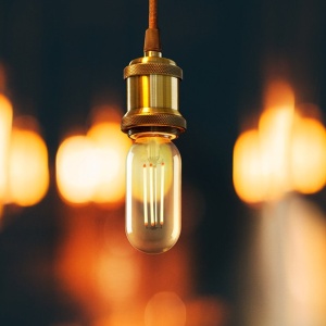 Bec LED Vintage E27 dimabil T45 8W 154438 universul-luminii.ro