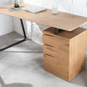 Birou design industrial-vintage Studio 160cm - Img 4