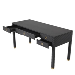 Birou design modern LUX din lemn de mahon Dimitrios 114437 HZ - Img 2